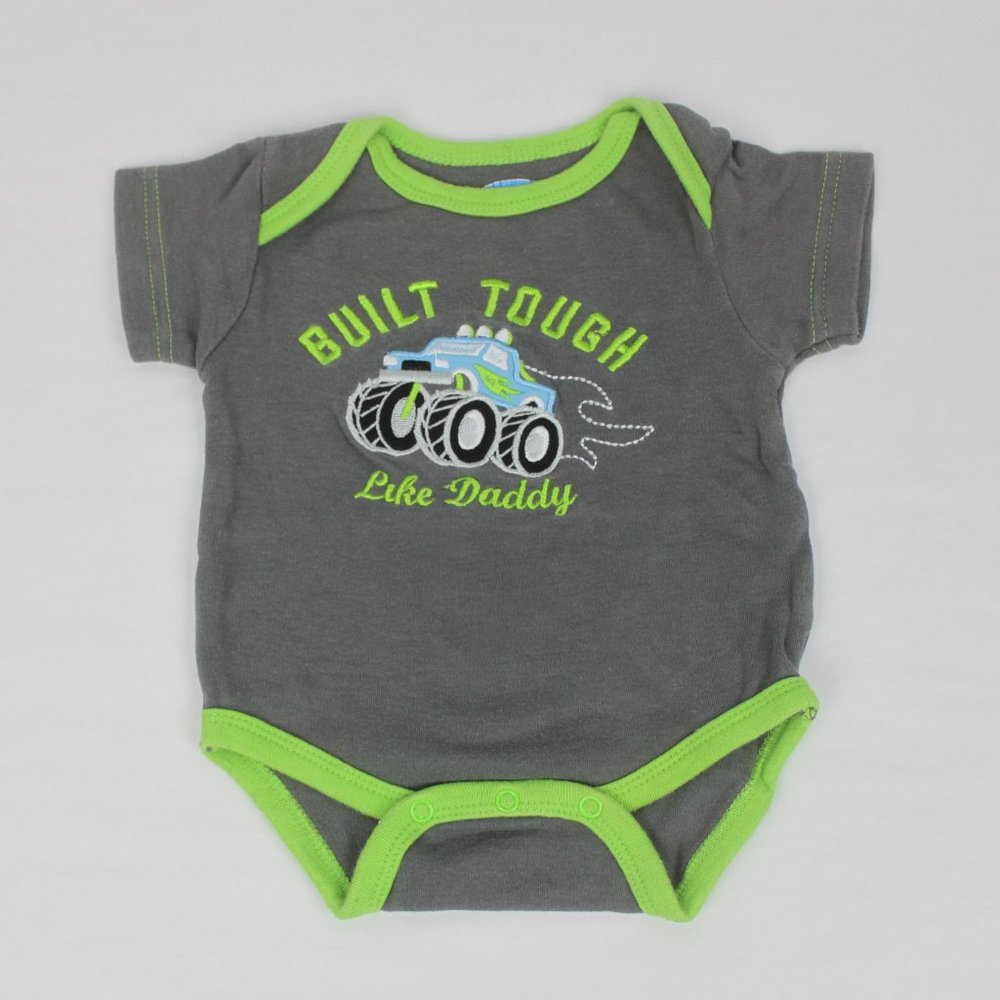 Bon Bebe 3-6 Months Tough Like Daddy Bodysuit